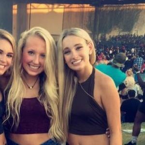 LF cropped festival top // dark green